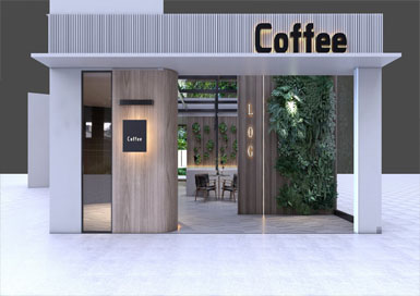 杭州现代咖啡厅装修设计案例